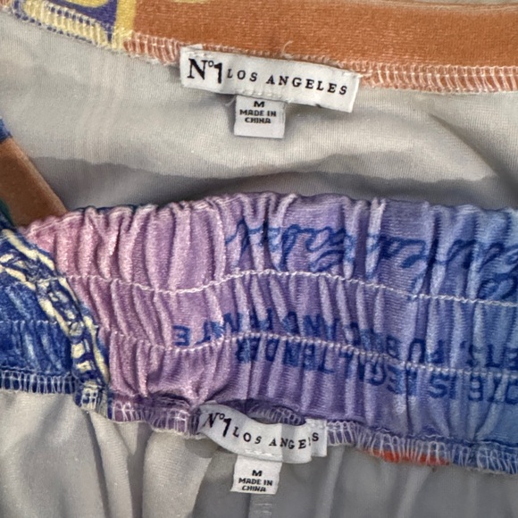 N°1 Los Angeles Velour Colorful Sweatsuit Set, Pockets & Stretch (N.1 Clothing) - Picture 8 of 16